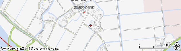 熊本県熊本市南区富合町莎崎753周辺の地図