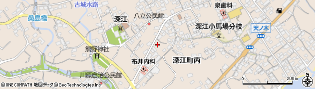 長崎県南島原市深江町丙677-1周辺の地図