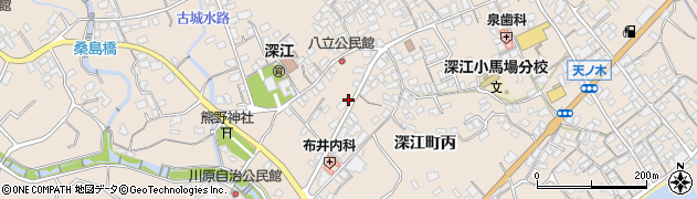 長崎県南島原市深江町丙661-4周辺の地図