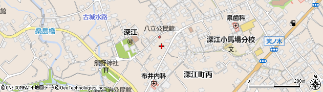 長崎県南島原市深江町丙654周辺の地図