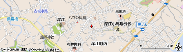 長崎県南島原市深江町丙693周辺の地図