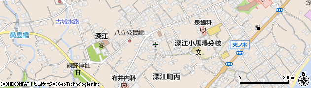 長崎県南島原市深江町丙704周辺の地図