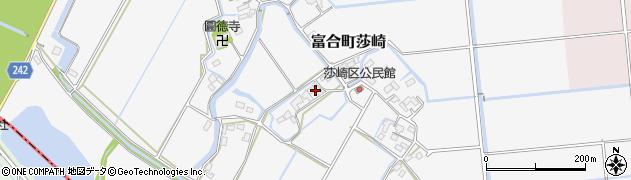熊本県熊本市南区富合町莎崎782周辺の地図