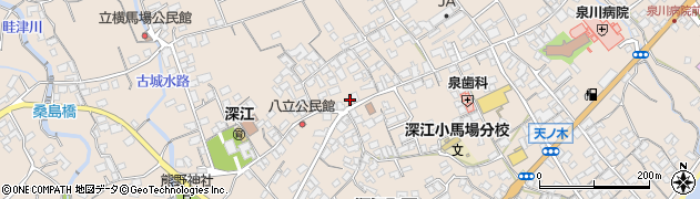 長崎県南島原市深江町丙1043周辺の地図