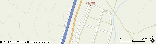 宮崎県延岡市北浦町古江554周辺の地図