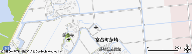 熊本県熊本市南区富合町莎崎436周辺の地図