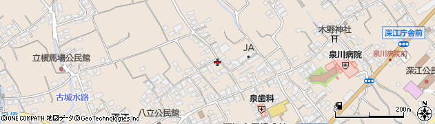 長崎県南島原市深江町丙817周辺の地図