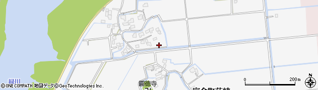 熊本県熊本市南区富合町莎崎427周辺の地図