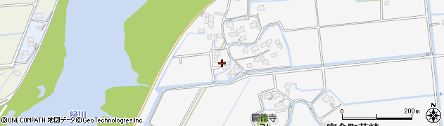 熊本県熊本市南区富合町莎崎300周辺の地図
