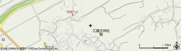 熊本県上益城郡御船町木倉周辺の地図