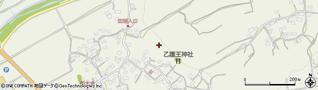 熊本県御船町（上益城郡）木倉周辺の地図