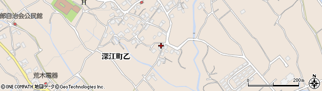 長崎県南島原市深江町乙605周辺の地図