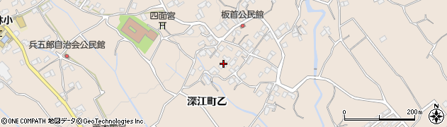 長崎県南島原市深江町乙722周辺の地図