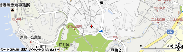 長崎県長崎市小菅町18周辺の地図