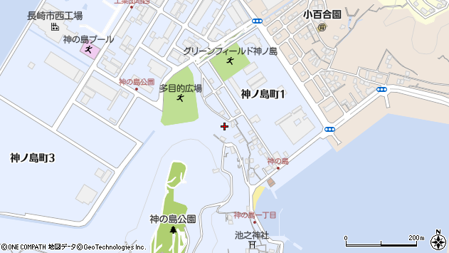 〒850-0078 長崎県長崎市神ノ島町の地図