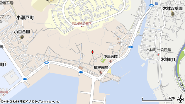 〒850-0077 長崎県長崎市小瀬戸町の地図