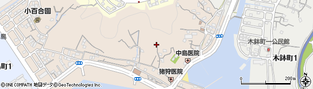 長崎県長崎市小瀬戸町周辺の地図