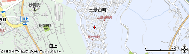 三景台第3公園周辺の地図