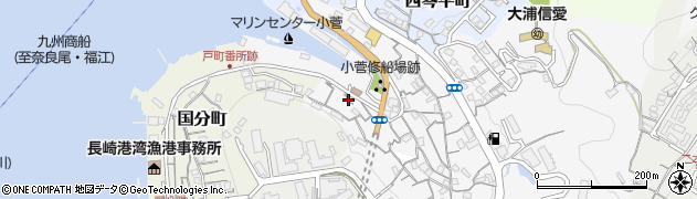 長崎県長崎市小菅町7周辺の地図