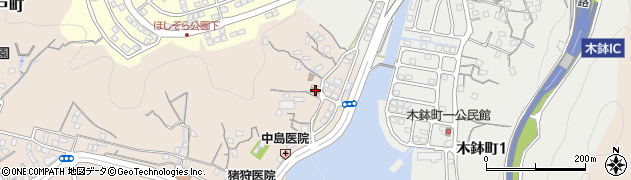 長崎小榊郵便局周辺の地図