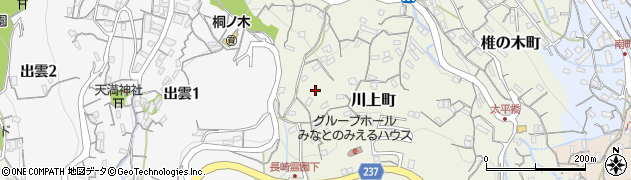 長崎県長崎市川上町12周辺の地図