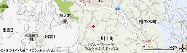長崎県長崎市川上町13周辺の地図