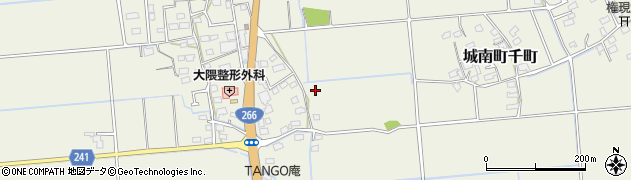 熊本県熊本市南区城南町千町1948周辺の地図