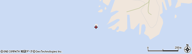 沖臼周辺の地図