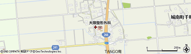 熊本県熊本市南区城南町千町2114周辺の地図