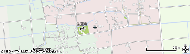 熊本県熊本市南区城南町丹生宮442周辺の地図