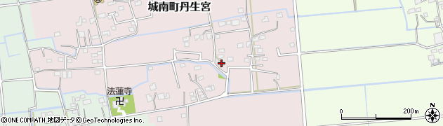 熊本県熊本市南区城南町丹生宮515周辺の地図