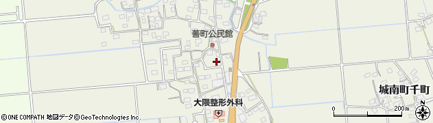 熊本県熊本市南区城南町千町2024周辺の地図