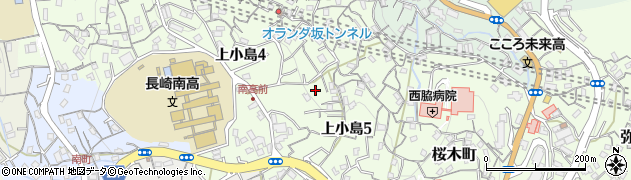 上小島清水公園周辺の地図