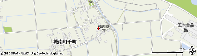 熊本県熊本市南区城南町千町1146周辺の地図