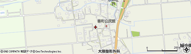 熊本県熊本市南区城南町千町2179周辺の地図