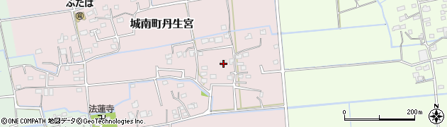 熊本県熊本市南区城南町丹生宮328周辺の地図