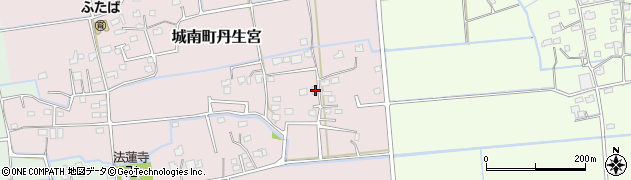 熊本県熊本市南区城南町丹生宮332周辺の地図