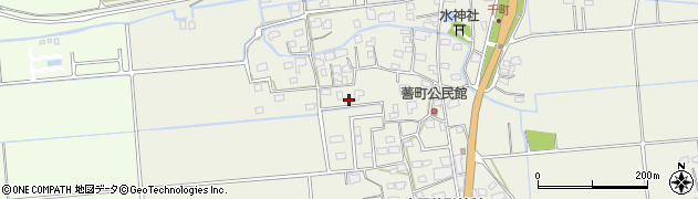熊本県熊本市南区城南町千町2213周辺の地図