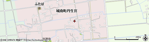 熊本県熊本市南区城南町丹生宮526周辺の地図