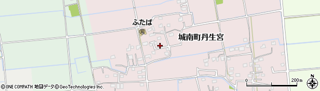 熊本県熊本市南区城南町丹生宮671周辺の地図