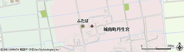 熊本県熊本市南区城南町丹生宮711周辺の地図