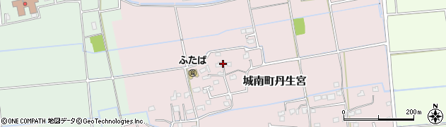 熊本県熊本市南区城南町丹生宮709周辺の地図