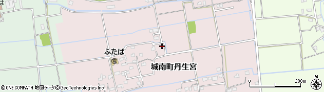 熊本県熊本市南区城南町丹生宮722周辺の地図