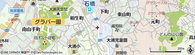 エディオン大浦店周辺の地図