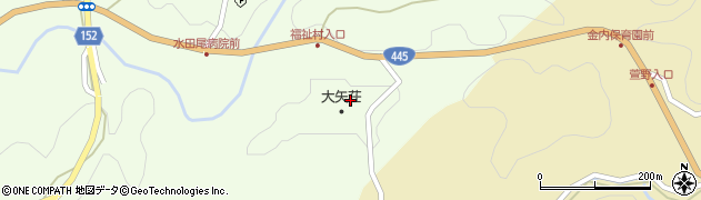 矢部大矢荘訪問入浴介護事業所周辺の地図