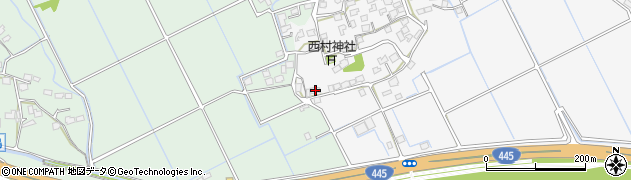 熊本県上益城郡嘉島町上六嘉903周辺の地図