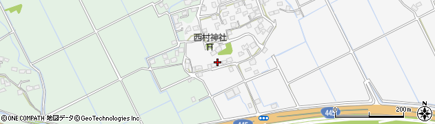 熊本県上益城郡嘉島町上六嘉898周辺の地図