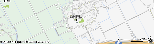 熊本県上益城郡嘉島町上六嘉910周辺の地図
