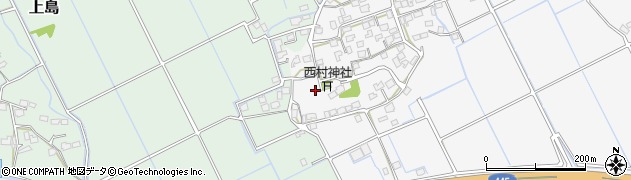 熊本県上益城郡嘉島町上六嘉913周辺の地図