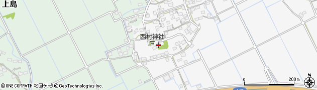 熊本県上益城郡嘉島町上六嘉917周辺の地図